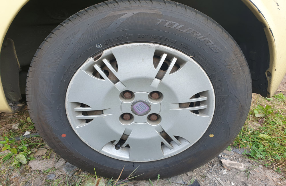 Fiat Panda Dynamic Multijet Steel wheel rim